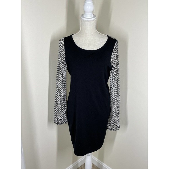 Diane Von Furstenberg Dresses & Skirts - DIANE VON FURSTENBERG BLACK DRESS SIZE MEDIUM